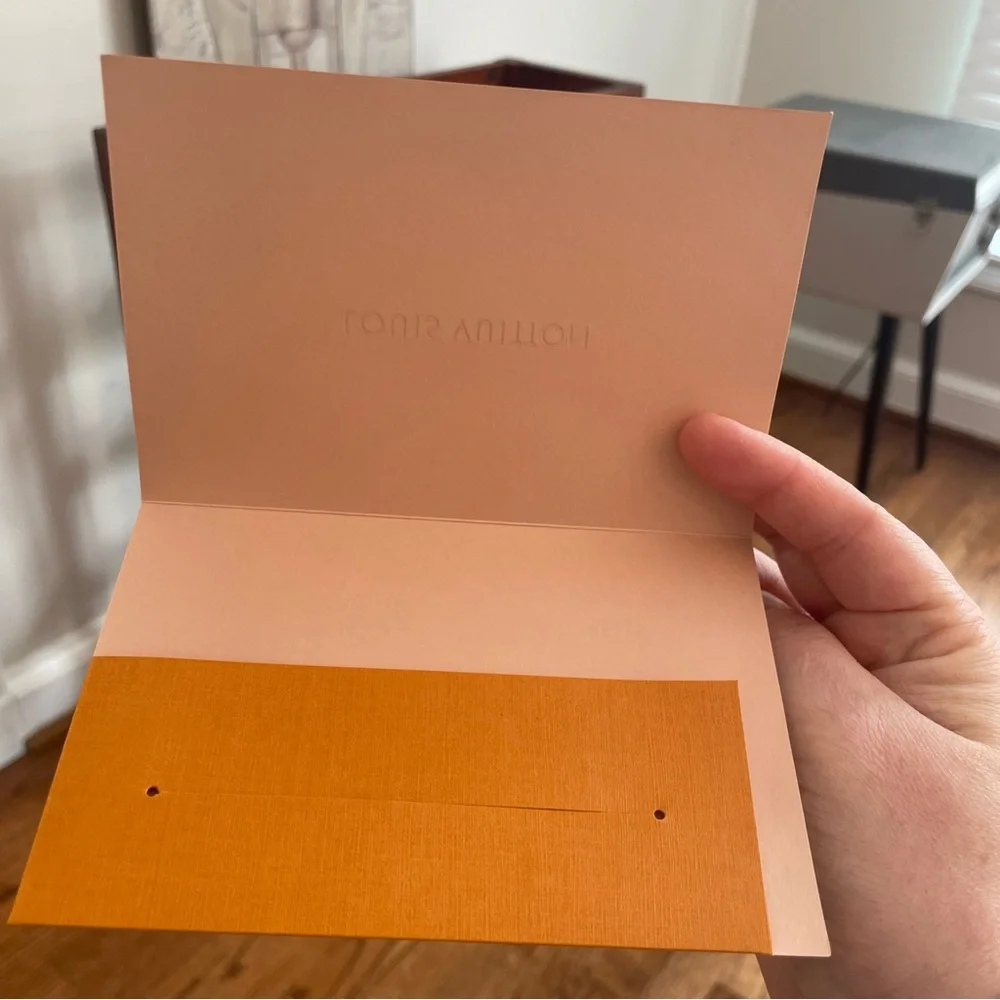 Louis Vuitton Receipt Holder